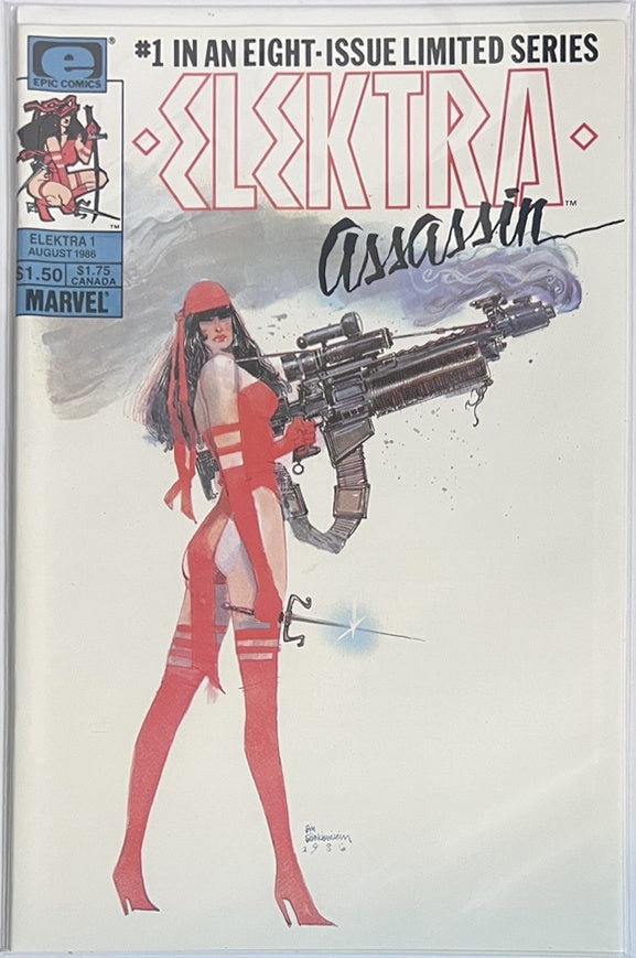 Elektra: Assassin #1 EPIC COMICS Copper Age 1986 NM