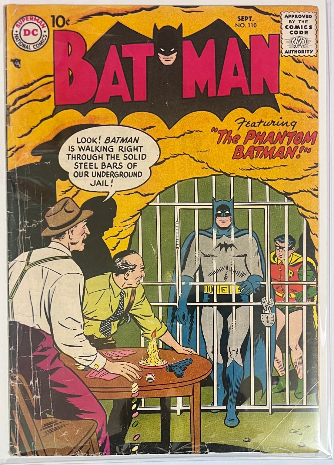 Batman #110 DC COMICS Modern Age 1957 G/VG