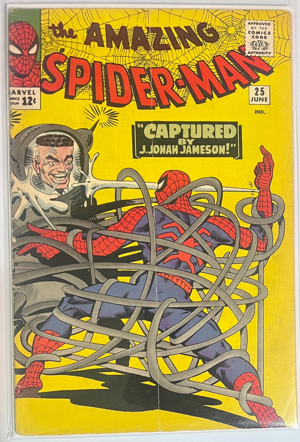 Amazing Spider-Man #25 MARVEL COMICS Silver Age 1965 VG+