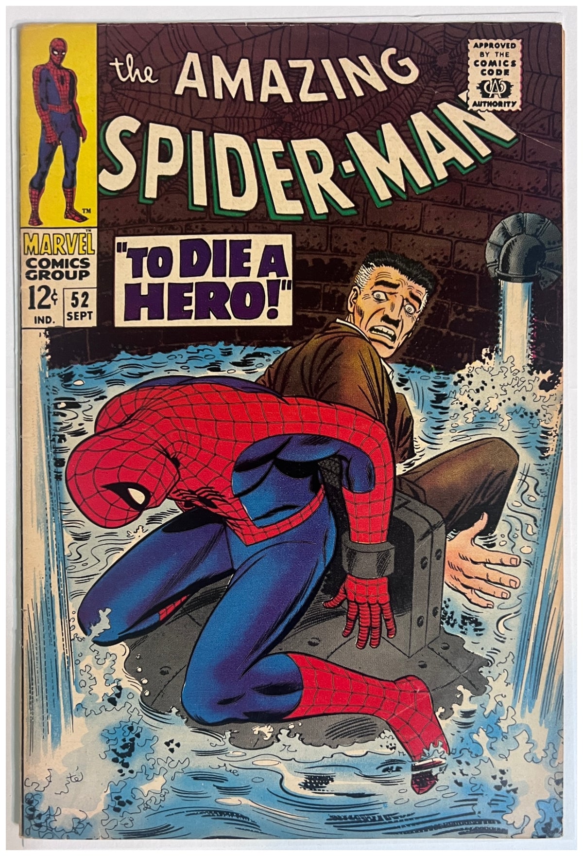 The Amazing Spider-Man #52 MARVEL COMICS Silver Age 1967 FN