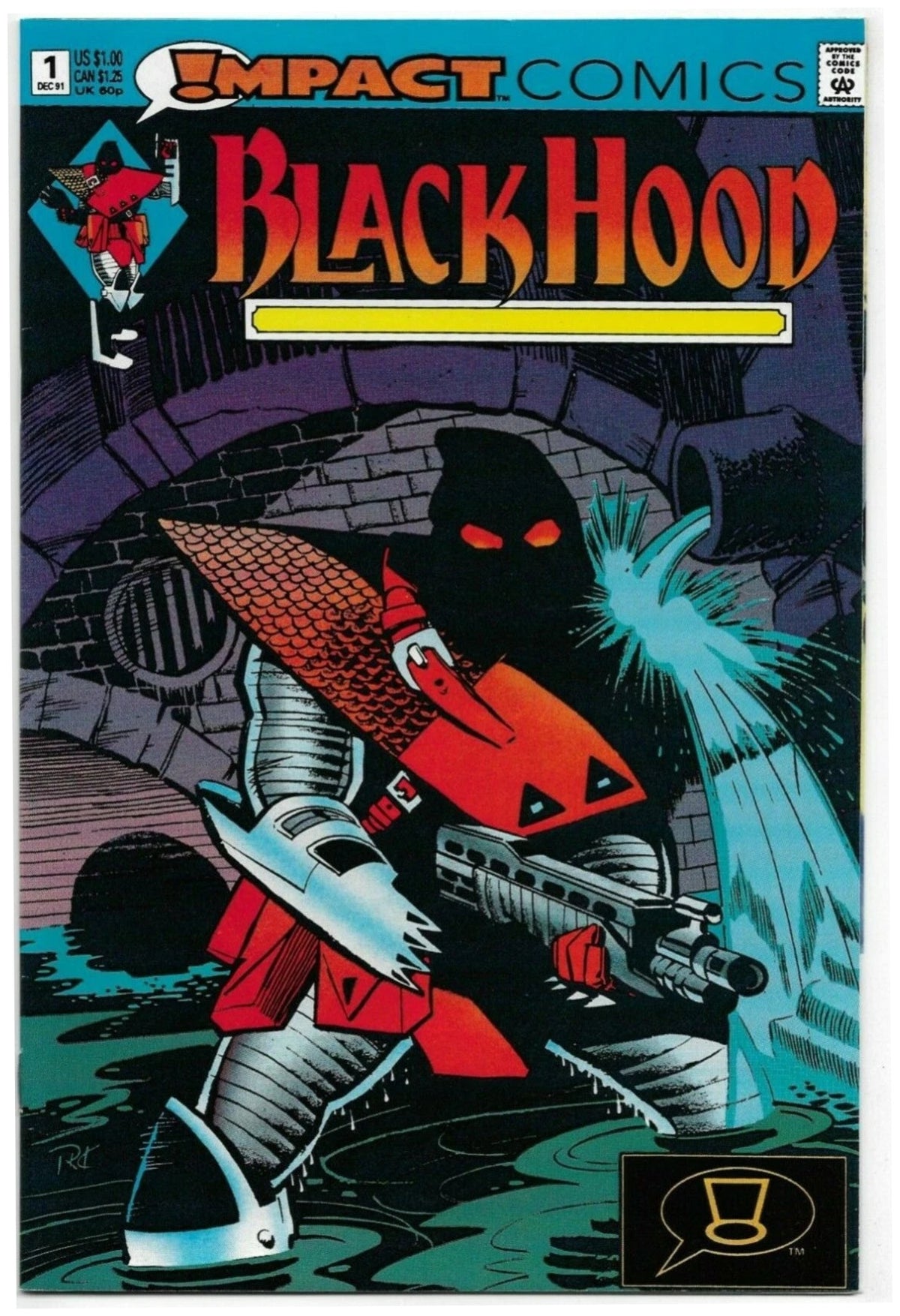Black Hood #1 IMPACT COMICS Copper Age 1991 NM