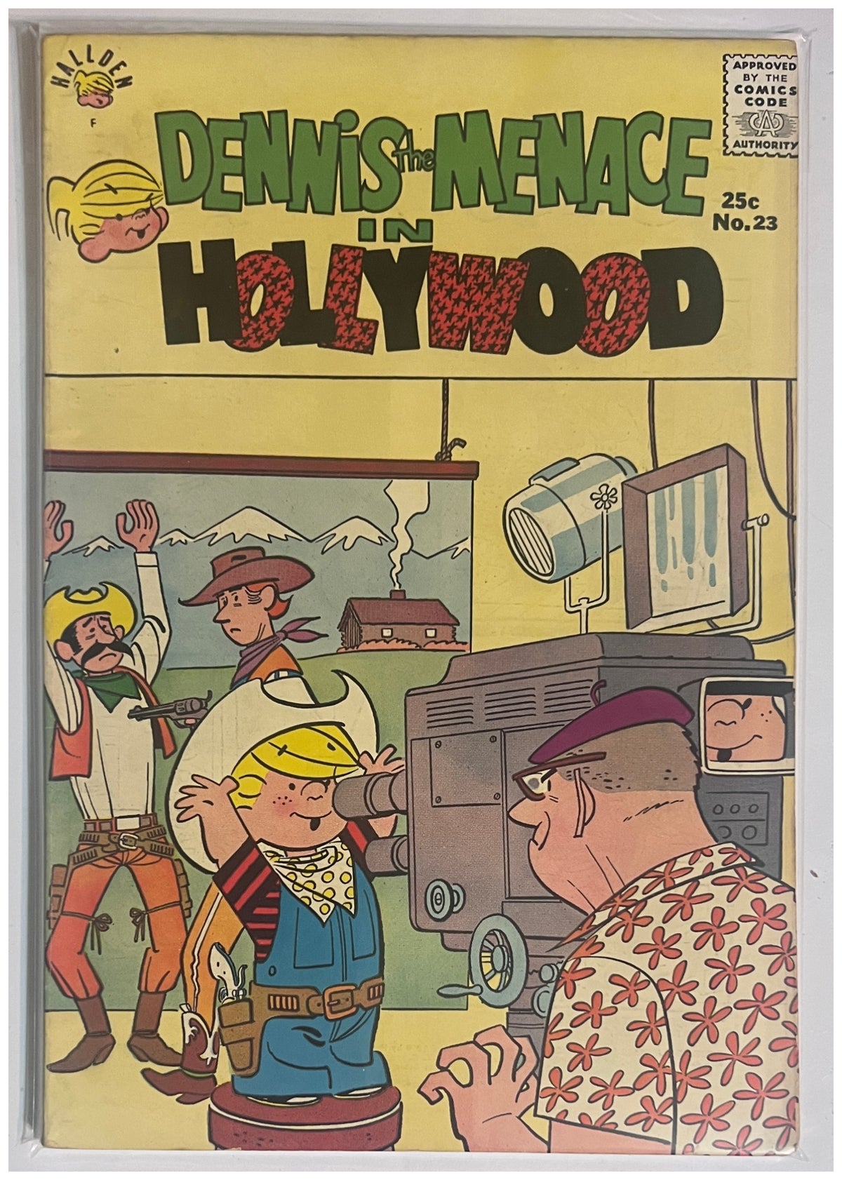 Dennis the Menace Giant #23 HALLDEN PUBLICATIONS INC. Silver Age 1964 FN+ IN HOLLYWOOD