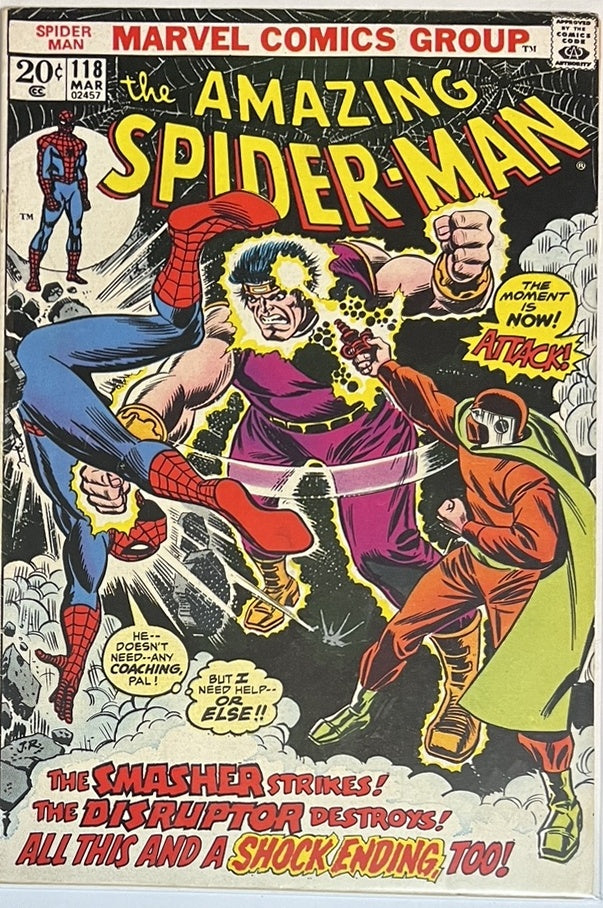 The Amazing Spider-Man #118 MARVEL COMICS Bronze Age 1973 G/VG