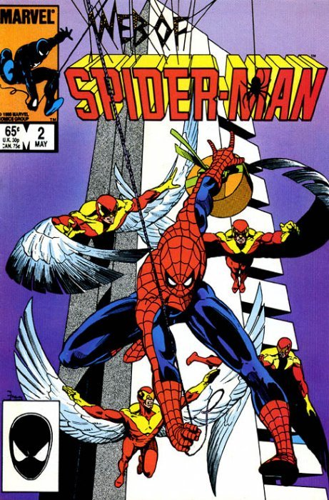 Web of Spider-Man #2 MARVEL COMICS Copper Age 1985 VF-