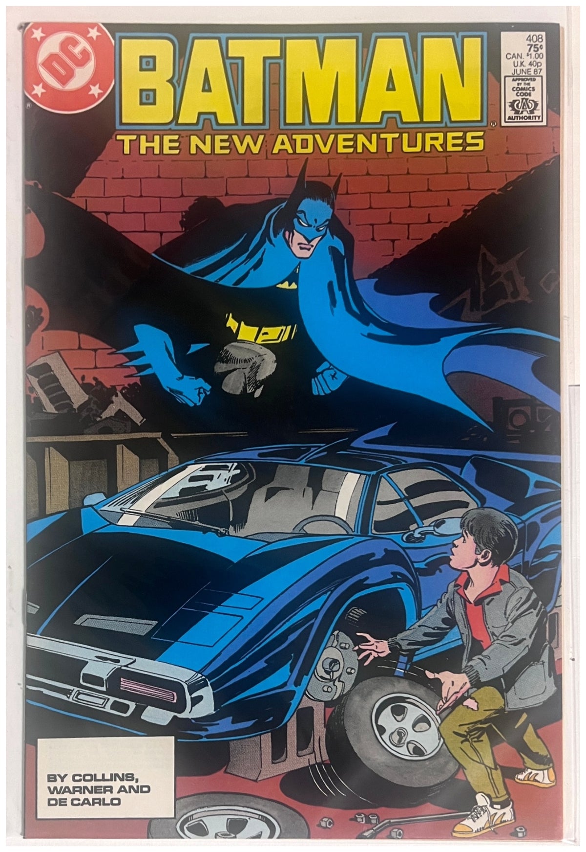 Batman #408 DC COMICS Copper Age 1987 NM-