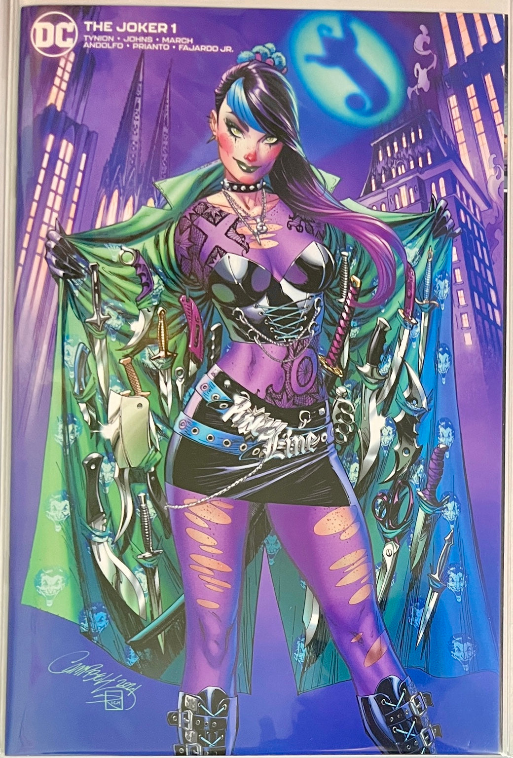 The Joker Campbell Website Exclusive Punchline #1 DC COMICS Modern Age 2021 NM