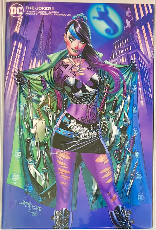 The Joker Campbell Website Exclusive Punchline #1 DC COMICS Modern Age 2021 NM