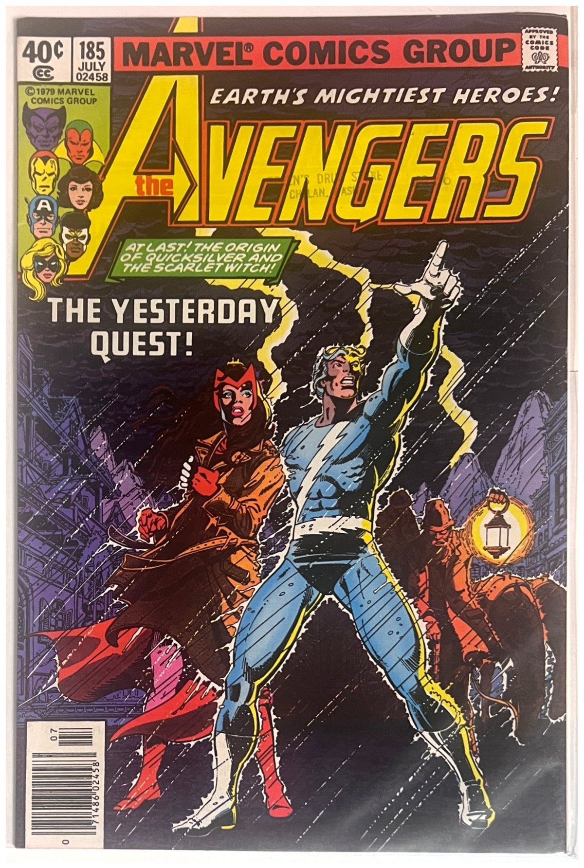 Avengers #185 MARVEL COMICS Bronze Age 1979 VF