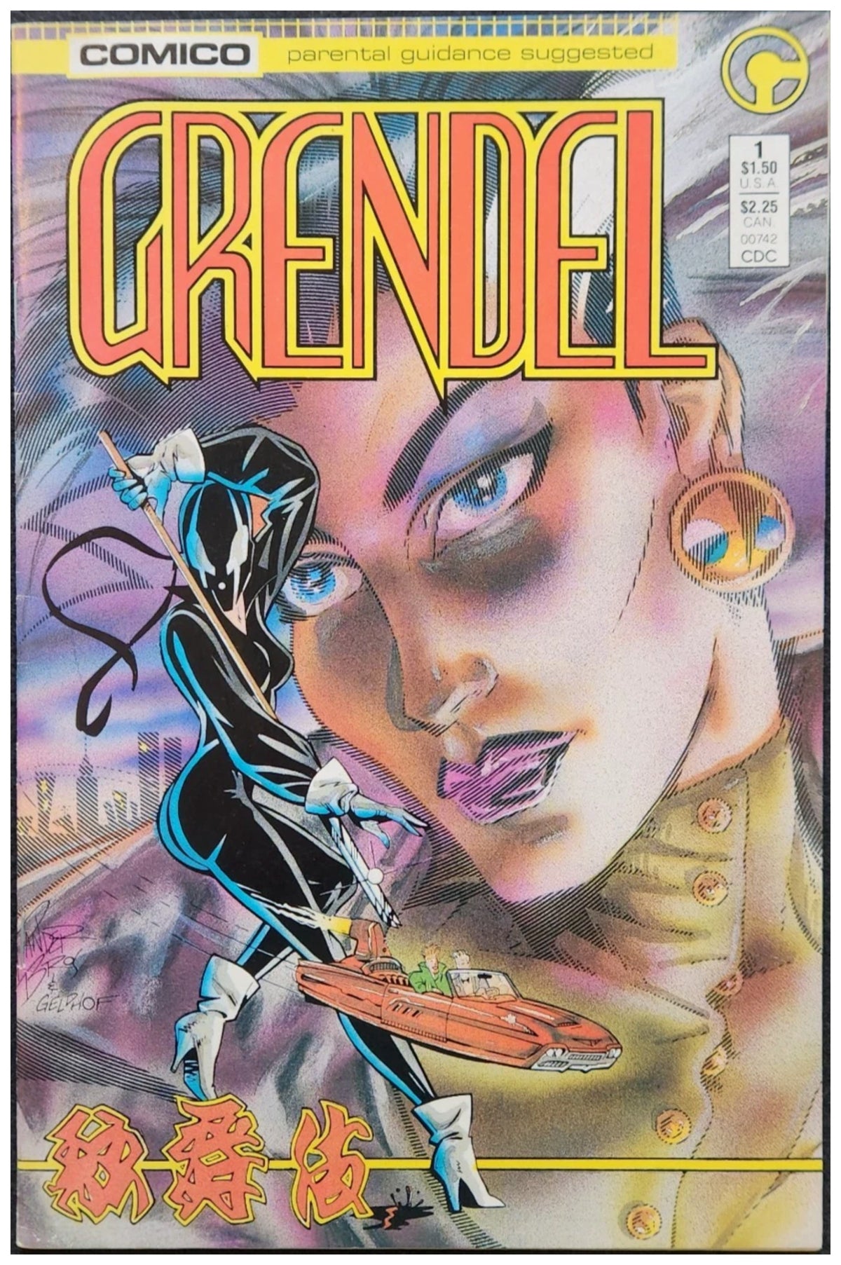 Grendel #1 COMICO Copper Age 1986 NM