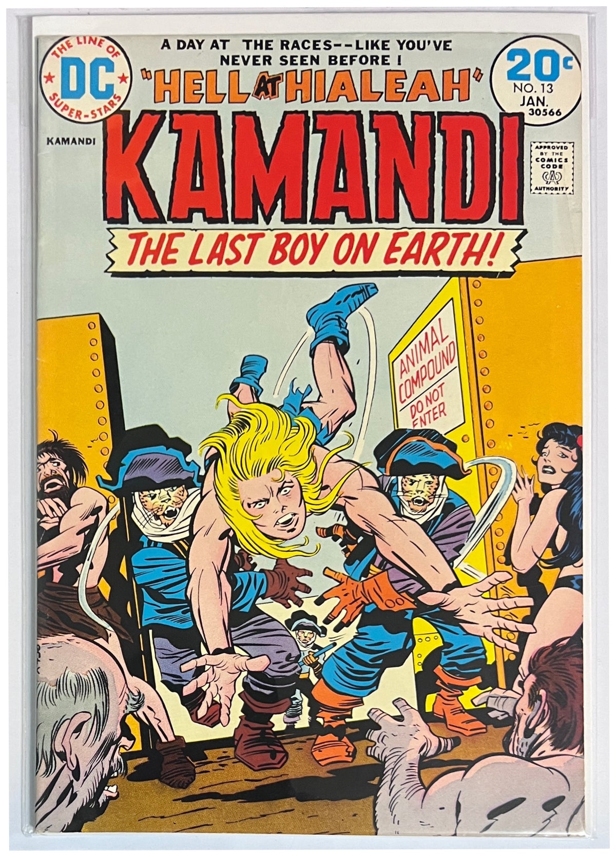 Kamandi, the Last Boy on Earth #13 DC COMICS Bronze Age 1974 VF