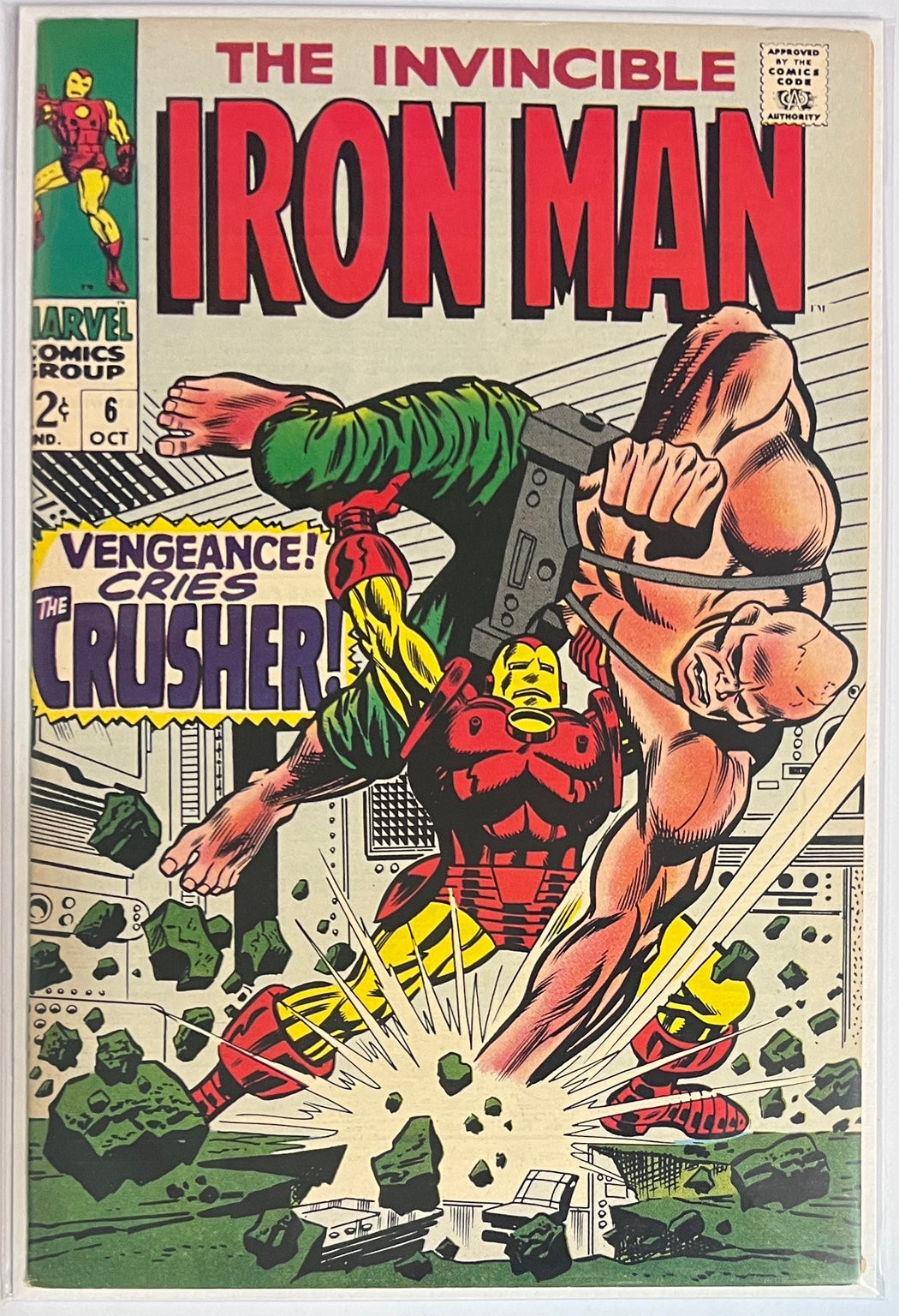 Iron Man #6 MARVEL COMICS Silver Age 1968 VF-
