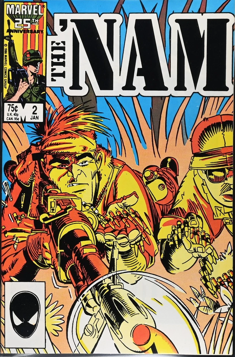 The 'Nam #2 MARVEL COMICS Copper Age 1987 VF/NM