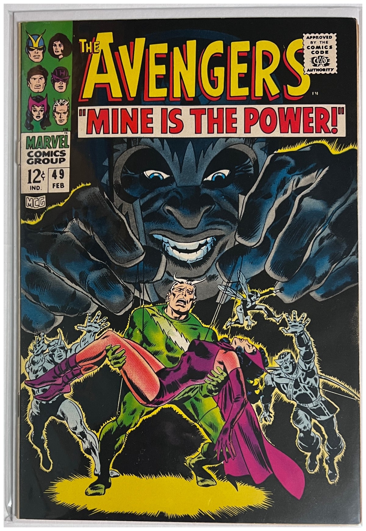 The Avengers #49 MARVEL COMICS Silver Age 1968 VG-