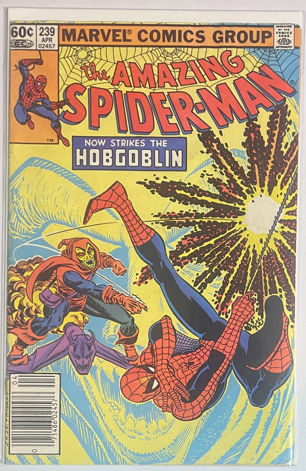 The Amazing Spider-Man #239 MARVEL COMICS Bronze Age 1983 VG Newsstand Variant