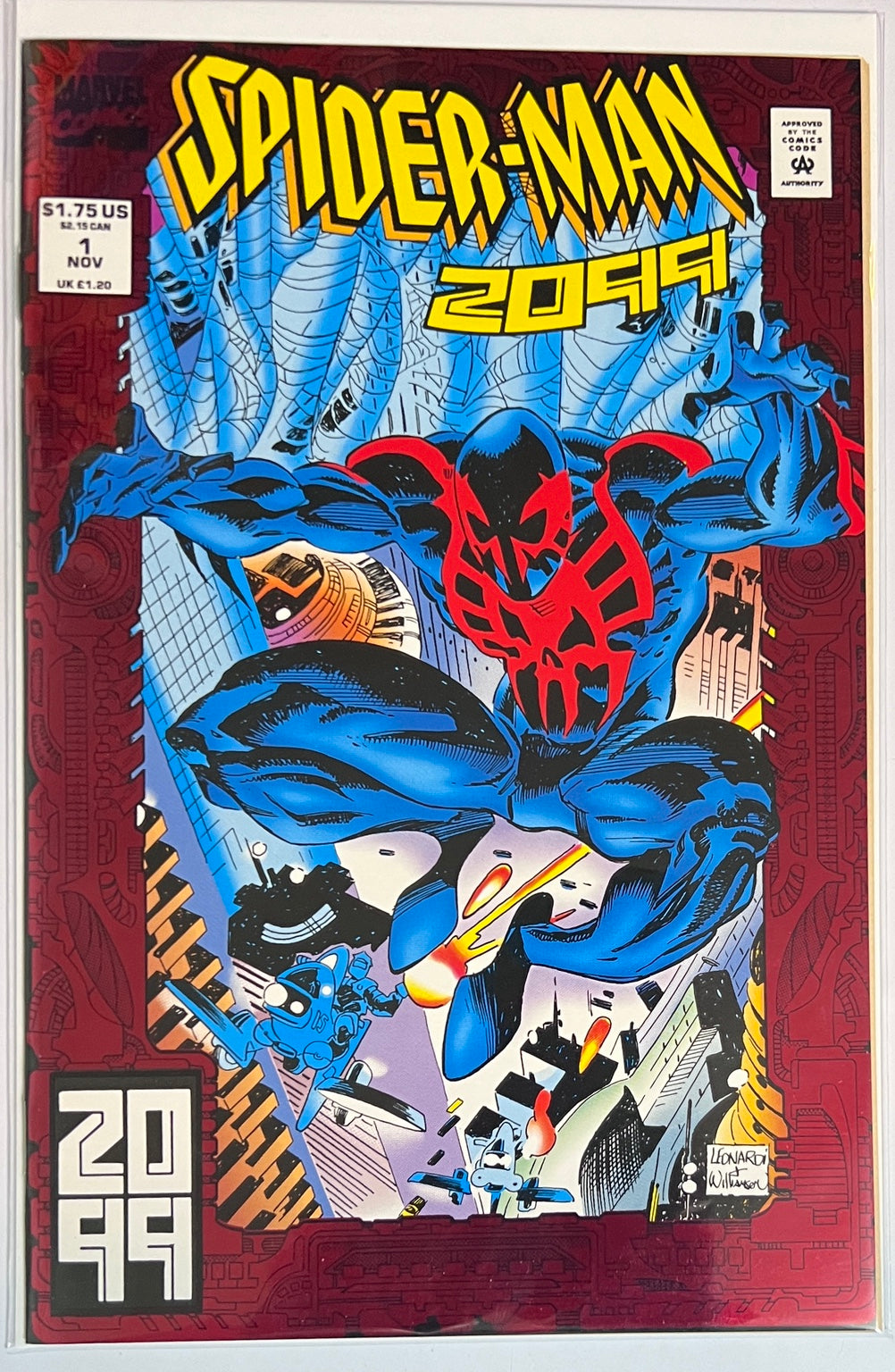 Spider-Man 2099 #1 MARVEL COMICS Modern Age 1992 NM-