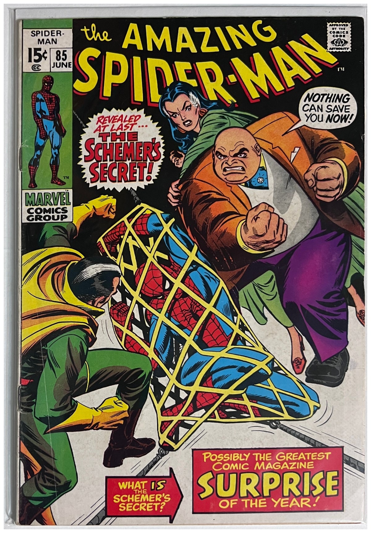 The Amazing Spider-Man #85 MARVEL Bronze Age 1970 VG