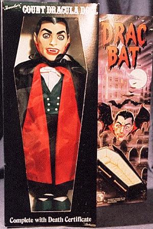 Traveler's Drac Bat Count Dracula Doll in Box 1985