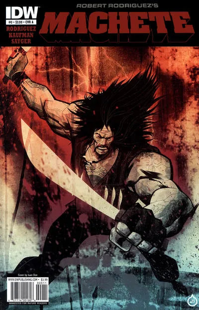MACHETE ROBERT RODRIGUEZ #0 NM