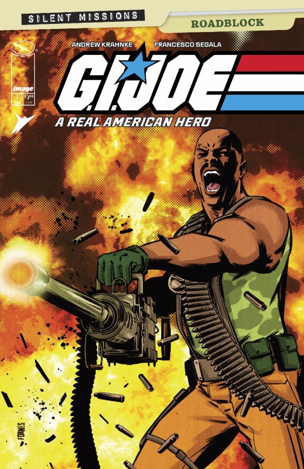 G.I. Joe Silent Missions Roadblock #1 Fornes Variant Cover B