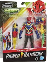 Power Rangers Beast Morphers Beast-X King Red Ranger Action Figure