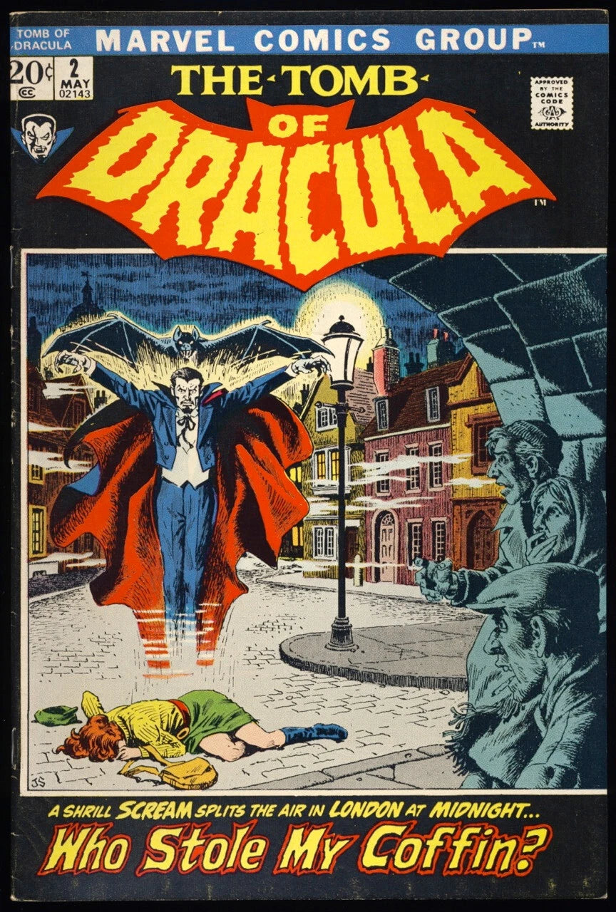 Tomb of Dracula #2 Marvel 1972 FN+