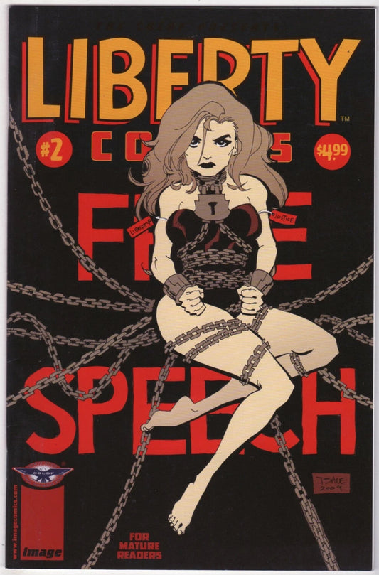 LIBERTY COMICS #2 IMAGE NM COVER B TIM SALE