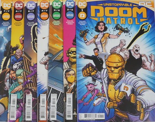 Unstoppable Doom Patrol Set 1-7 2023