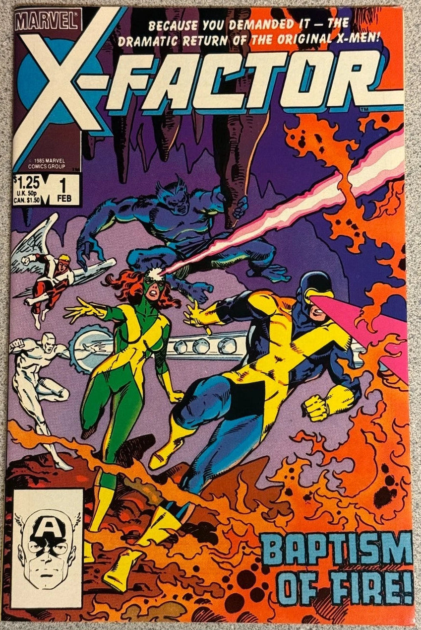 X-factor #1 NM 1986