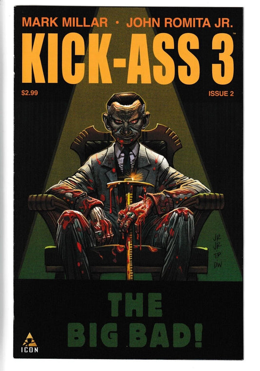 KICK-ASS 3 #2 COVER A NM MARVEL/ICON 2013