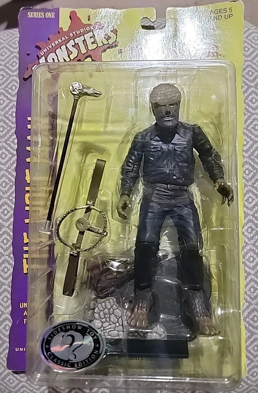 LON CHANEY WOLF MAN SERIES 1 UNIVERSAL MONSTER 10" FIGURE