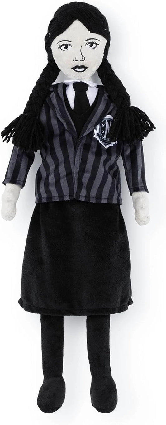 Wednesday Addams Plush Pillow Buddy - Super Soft Stuffed Character Pillow Used