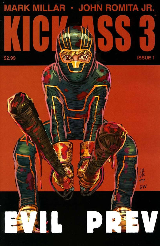 Kick-Ass 3 #1 MAIN COVER 2013 Marvel NM