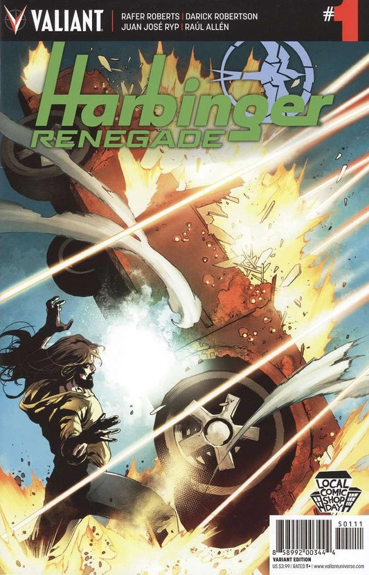 Harbinger Renegade #1 Valiant LCSD Variant NM