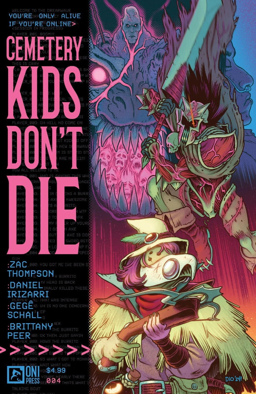 CEMETERY KIDS DONT DIE #4 (OF 4) Main Cover A