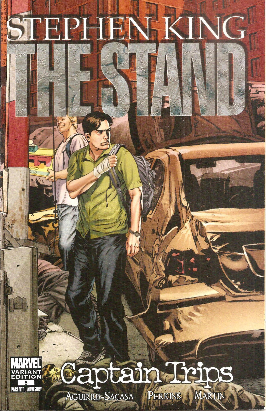 STEPHEN KING STAND CAPTAIN TRIPS #5 1:25 PERKINS VAR NM 1ST PRINT MARVEL 2008