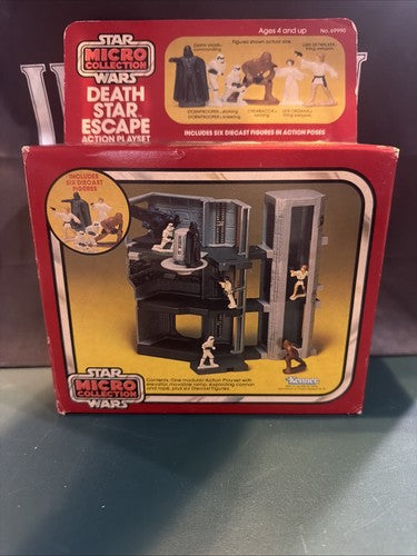 1982 Kenner Star Wars Micro Collection DEATH STAR ESCAPE Action Playset