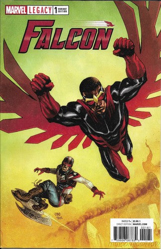 FALCON #1 1:25 CASSARA VARIANT NM 1ST PRINT MARVEL 2017