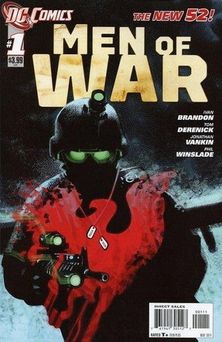 MEN OF WAR #1 DC NEW 52 2011 VFN/NM