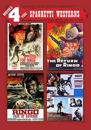 Movies 4 You: Spaghetti Westerns DVD 2013 - Used 4 RINGO MOVIES!