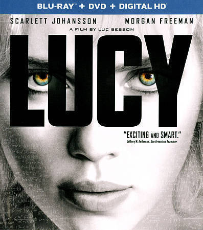 Lucy Blu-ray + DVD 2015 2-Disc Set + unused Digital Copy Scarlett Johansson
