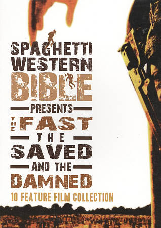 SPAGHETTI WESTERN BIBLE - Fast Saved & Damned 10 MOVIES DVD