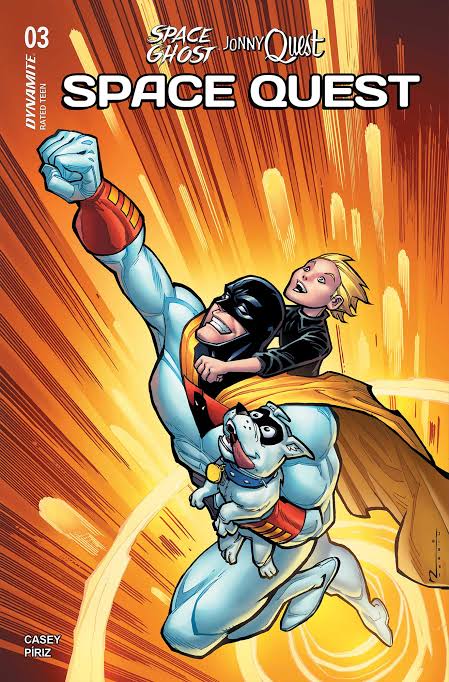 Space Ghost Jonny Quest Space Quest #3 Cover E Chad Hardin Variant (SuperMegaAwesome)